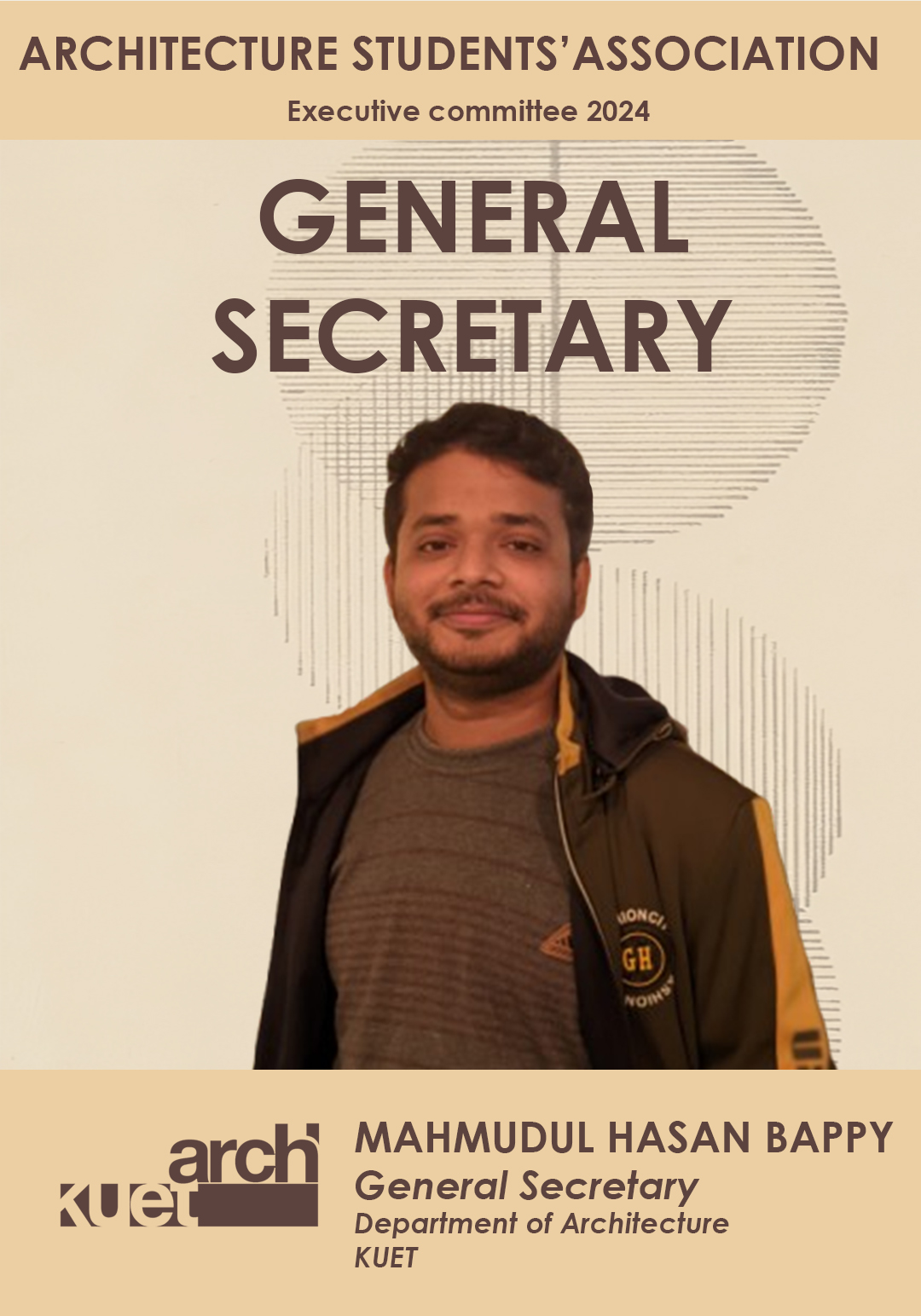 General Secretary — Architecture Students' Association, KUET